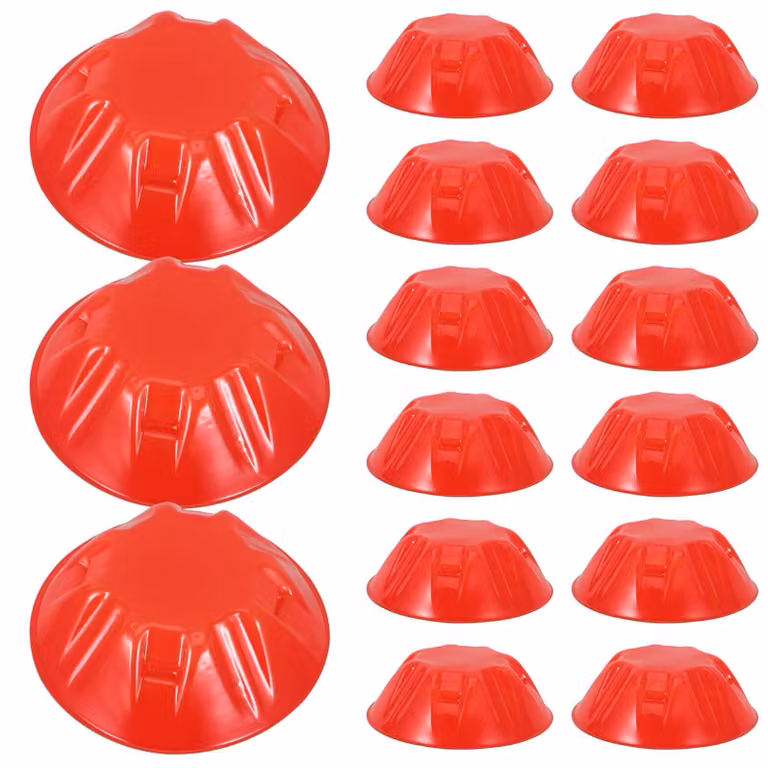 Solidchoice - Set di 20 coperture in plastica per rilevatori di fumo