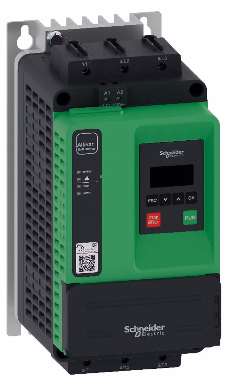 SCHNEIDER ELECTRIC Avviatore statico Ats430, 47A, 208 a 600V 1 pezzo
