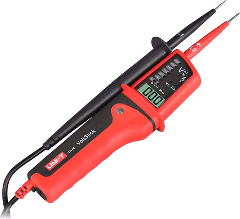 Uni-T MIE0116: Tester multifunzione per la misurazione della tensione, da 12 a 690 V, grado di protezione IP65, modello UT15C