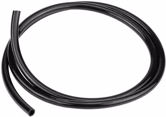 Tubo flessibile per benzina, 5 mm - Resistente a olio e gas - Duraturo - Liscio e flessibile - In gomma - Tubo per carburante