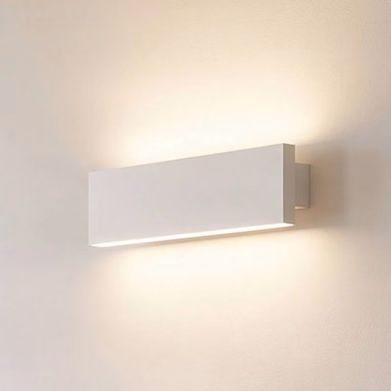 Applique da parete a LED Ignazia Lindby, dimmerabile, Bianco / Opale, Soggiorno / Sala da pranzo, Metallo, Moderno, Applique a LED