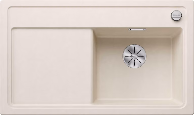 BLANCO ZENAR 45 S SILGRANIT bianco morbido