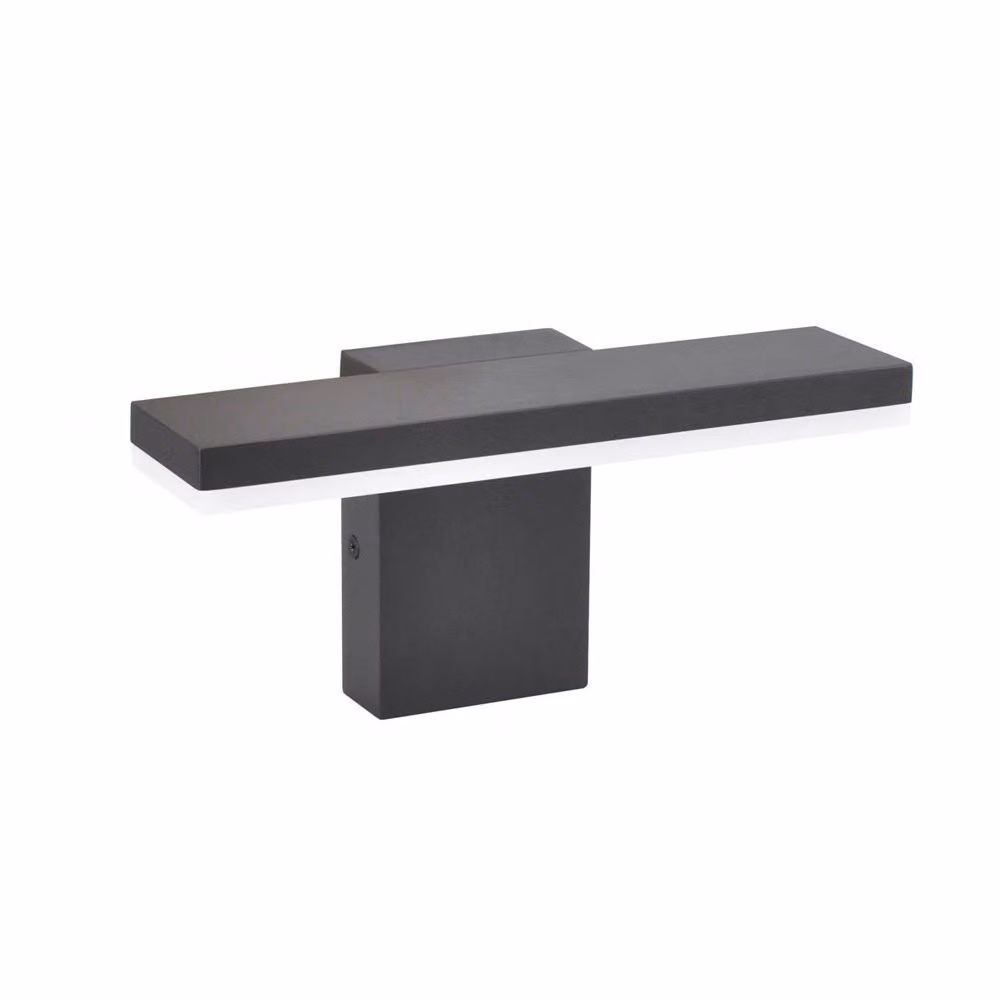 Lampada da parete in alluminio per esterni LED 10W grigio scuro IP54 SU-MA Fler 17601 DG