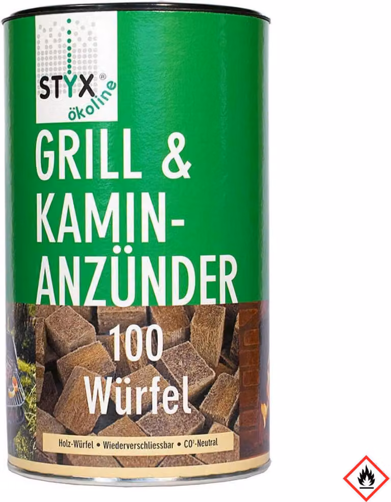 Accendino per barbecue e caminetti Styx marrone 1pz