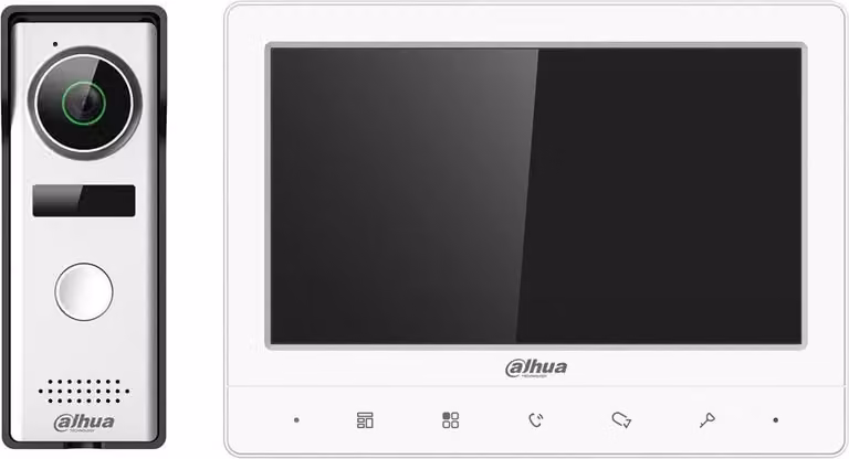 Dahua Technology DHI-KTA02 sistema videocitofonico 1,3 MP 17,8 cm (7") Bianco