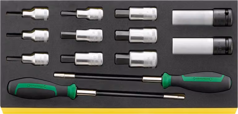 Stahlwille Tcs Set di inserti 1/2" Inserti TCS 54/2309K/12506