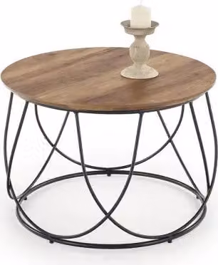 Panca NUBIRA 60x60 noce/nero
