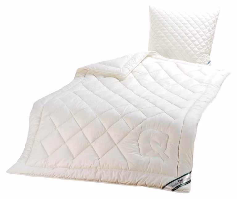 Copertura per letto in Cotonelogico, 155 x 220 cm, colore naturale