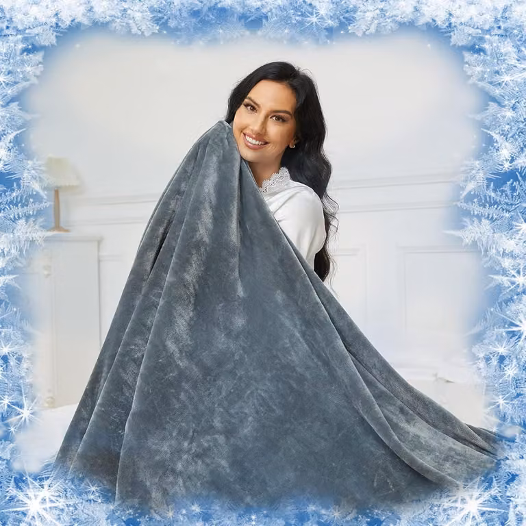 Coperta fresca e confortevole, reversibile, realizzata con materiale refrigerante, dimensioni 200x150 cm, ideale per le notti estive