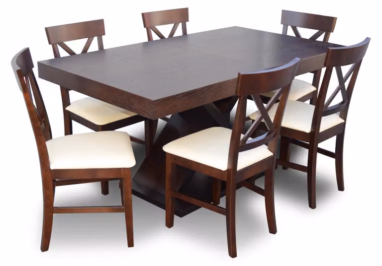 Ess Zimmer Tisch Design Kommode Set Garnitur 7tlg Set Modern Möbel Lehnstühle