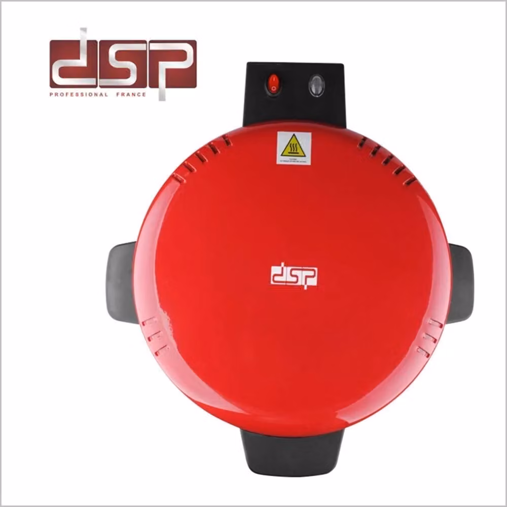 Forno elettrico per pizza Trade Shop Cucina Regina rosso con doppia cottura da 1800W e diametro 30 cm – 2