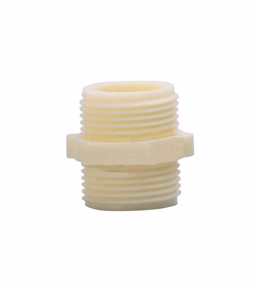Nipplo Polipropilene 3/4"M-3/4"M          Siroflex