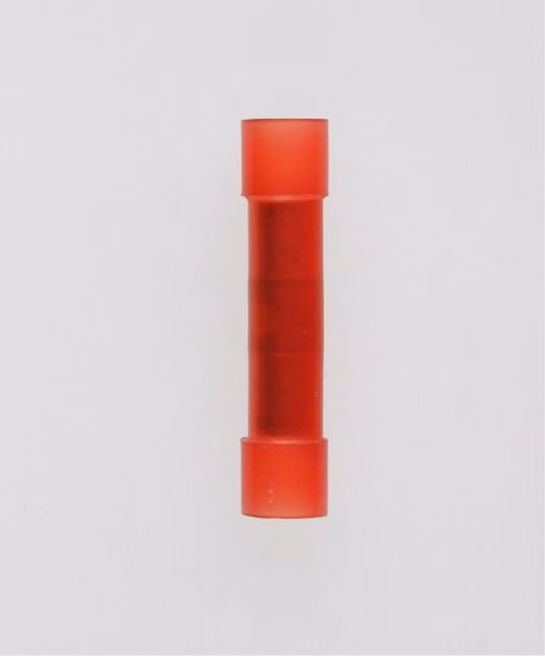 Connettore a spina isolato Sezione 0,5 mm² - 1,5 mm² rosso, trasparente - 1 pezzo
