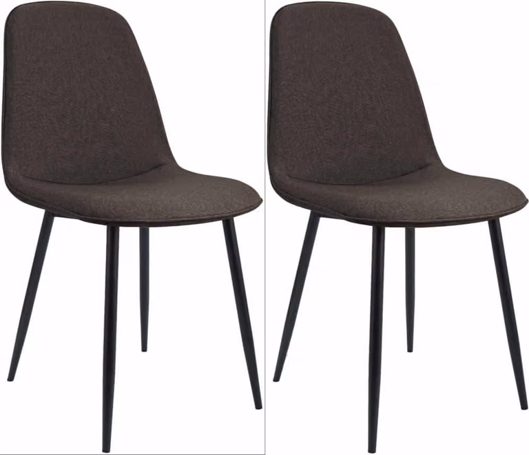 set di 2 sedie per sala da pranzo - Sedie da cucina - Elevato comfort di seduta, resistenti all'usura, possono essere caricate fino a 150 kg
