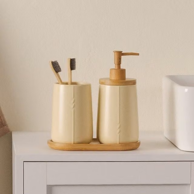 Set bagno Bloom thun, beige