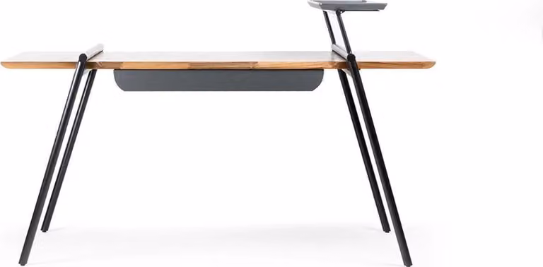 Büromöbel Arbeitstisch Braun Schreibtisch Holz Computertisch Tisch Einrichtung