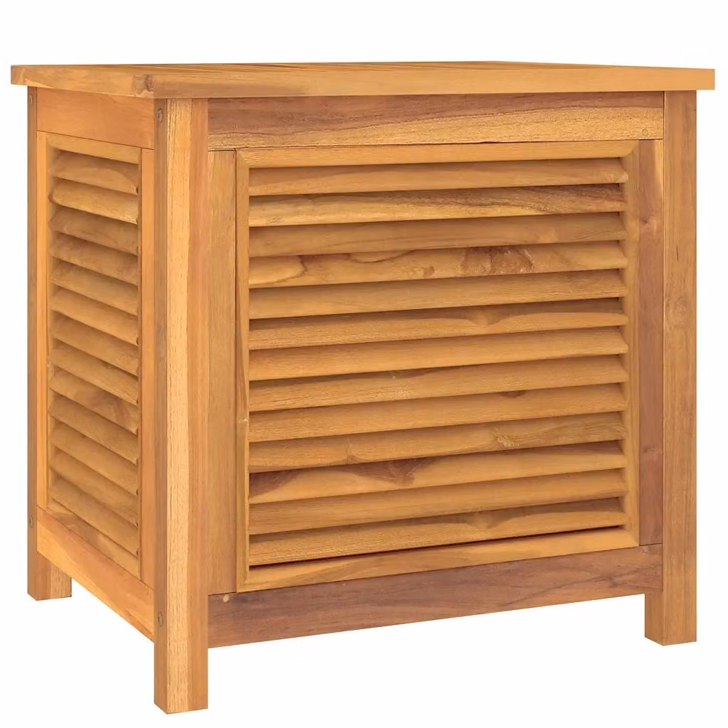 Contenitore da giardino vidaXL in legno massello di teak marrone L: 60 cm, P: 50 cm, H: 58 cm – 2