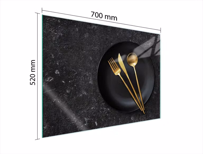 Pannello Di Protezione In Vetro Per Forno 70X52 Cucina