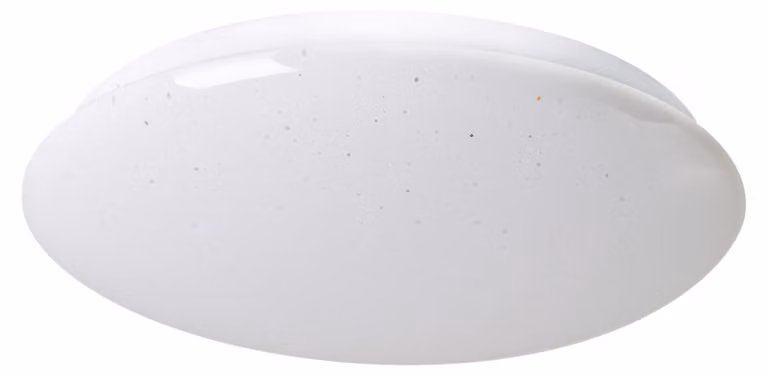 Plafoniera LED, metallo, rilevatore di movimento, IP44, D 28 cm
