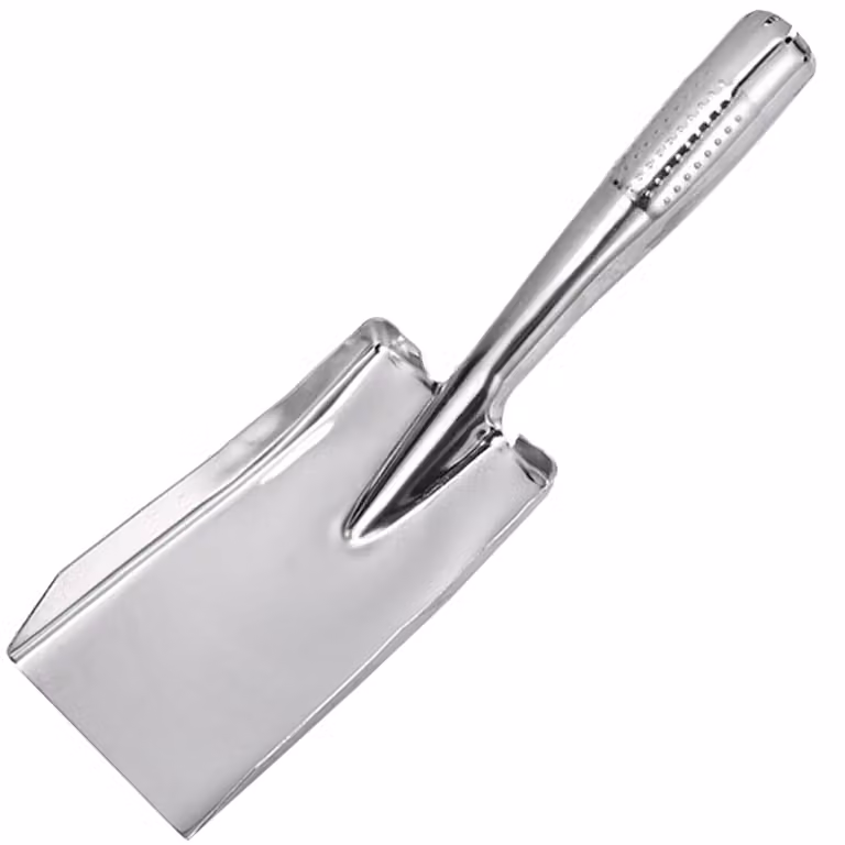 Pala da giardino, acciaio inossidabile, ergonomica e multifunzionale