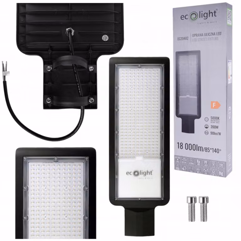 Lanterna stradale 200W 18000lm 5000K Ecolight EC20482