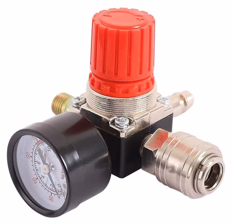 Regolatore di pressione per compressore d'aria - Valvola pneumatica da 1/4 di pollice - 180 psi