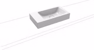 KALDEWEI CONO lavabo da appoggio bianco alpino