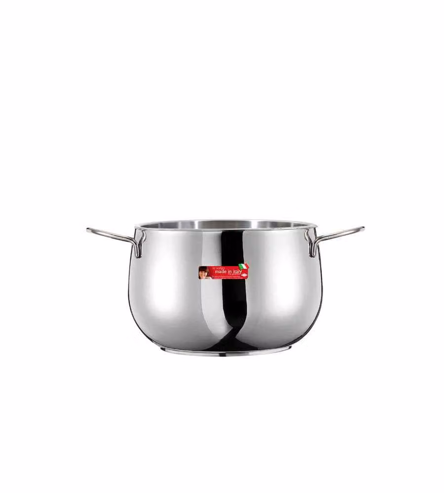Pentola Inox 2 Manici Cm 22 River Inoxriv
