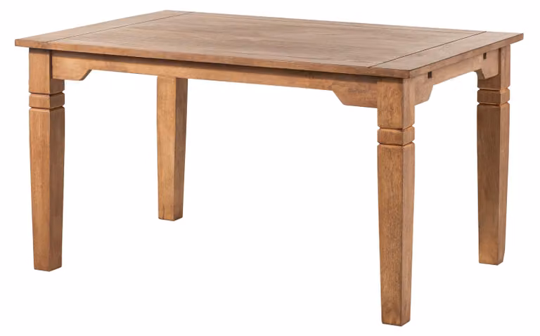 MASSIVMOEBEL24 | Tavolo da Pranzo TOULOUSE #14 in Legno di Mango Oliato Beige - 140x90x76