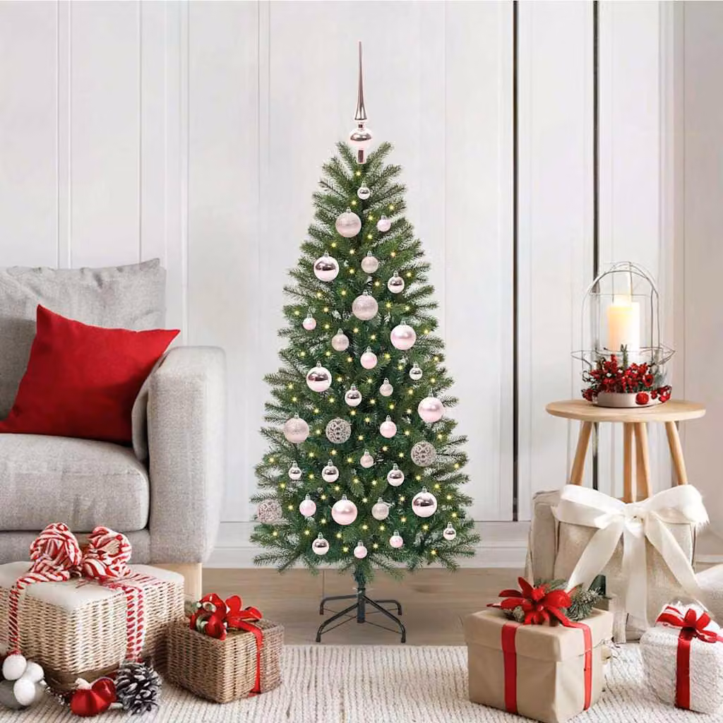 Maison Exclusive - Albero di Natale artificiale, verde, 120 cm, realizzato in PE e PVC