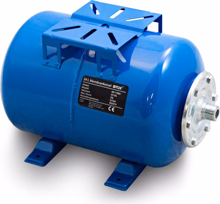 Bollitore a membrana Bituxx 24L acciaio blu MS-17064