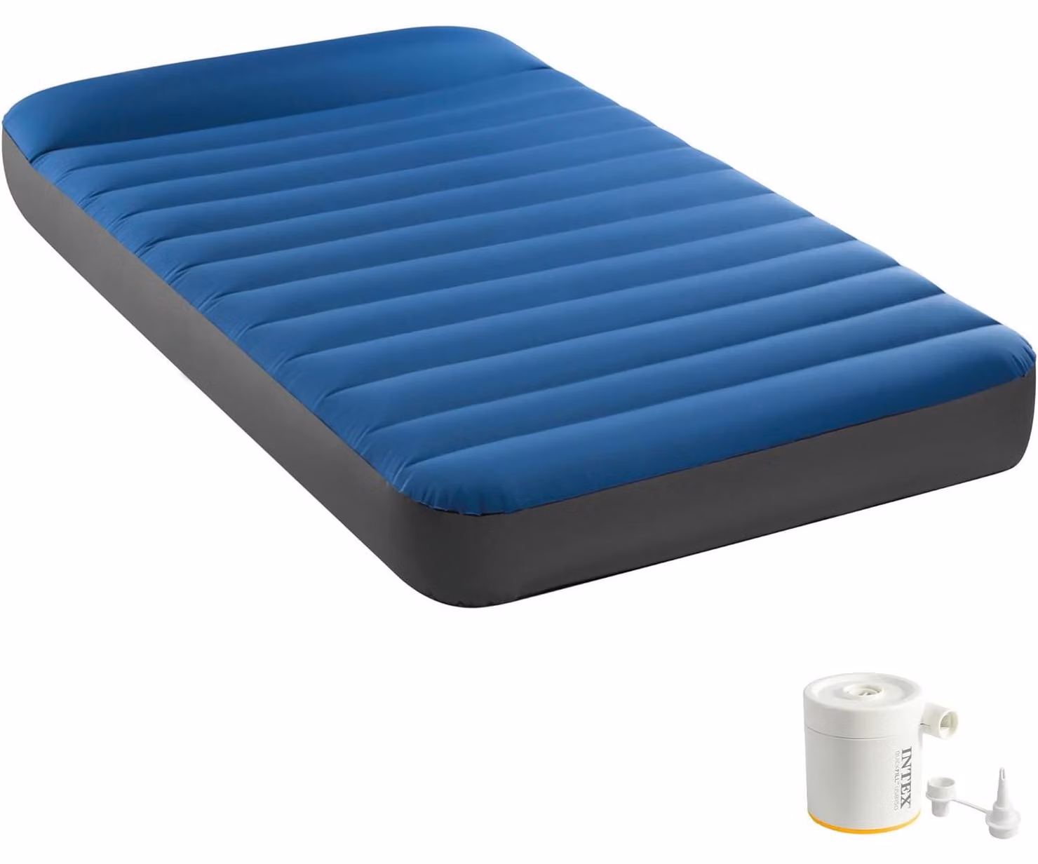Materasso da campeggio gonfiabile Intex 64011 Materasso da campeggio Twinn Blu - 191 cm