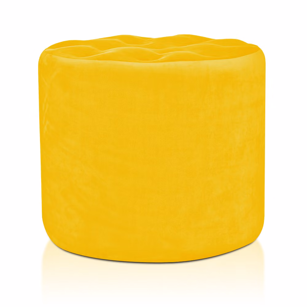 Pouf Diamante 50 cm Giallo
