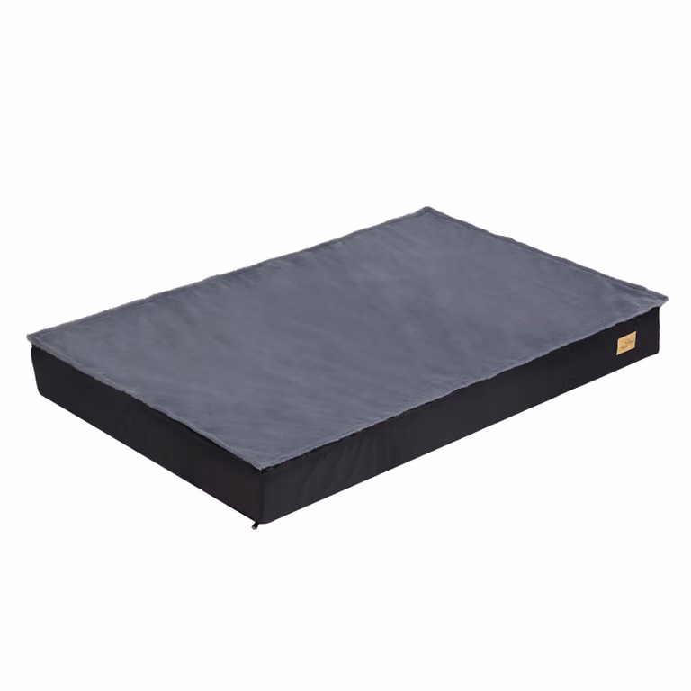 WISFOR letto per cani ortopedico, 10cm di spessore cane cuscino cane divano cane tappetino gatto letto antiscivolo lavabile impermeabile - 2XL: 120x75x10cm