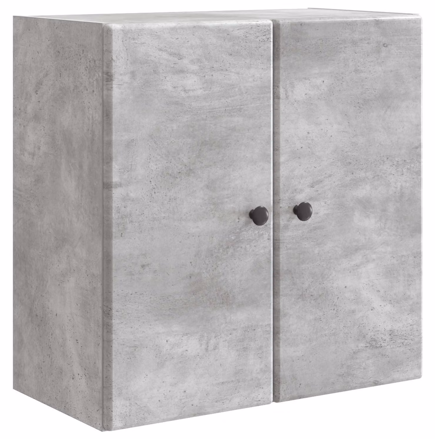 Armadio a muro in legno lavorato, colore grigio