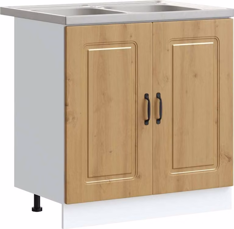 Mobile da cucina Kalmar Rovere artigianale 80 x 46 x 81,5 cm