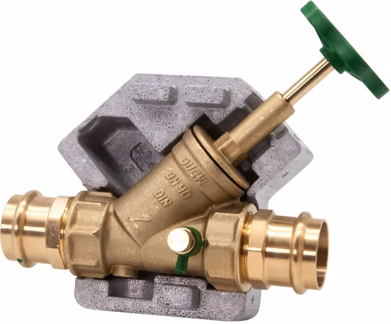 Valvola A Flusso Libero Js, Con Attacco A Pressione, M.sp, M.ds, Dn40, Pr42, Dvgw