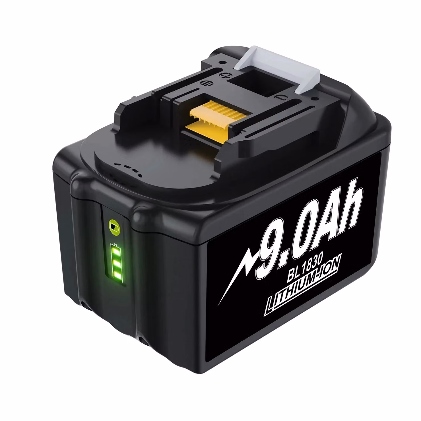Pistola per autolavaggio ad alta pressione, batteria da 9,0Ah, modalità acqua regolabile, batteria da 9,0Ah