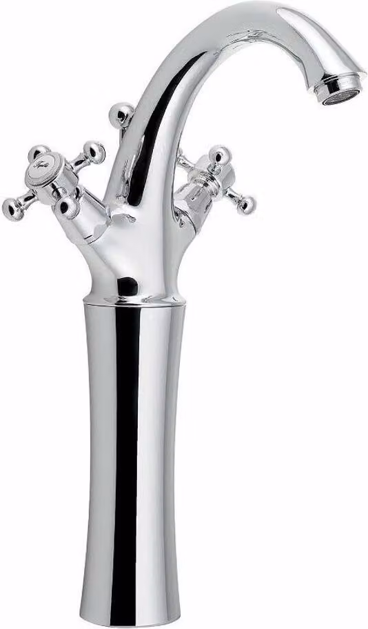 Sapho Reitano Rubinetteria Antea - Miscelatore per lavabo con bocca di erogazione, altezza 300 mm, cromo 3271L