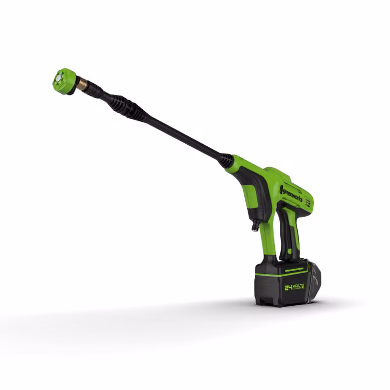 Idropulitrice Greenworks POWERALL 24V ricaricabile verde