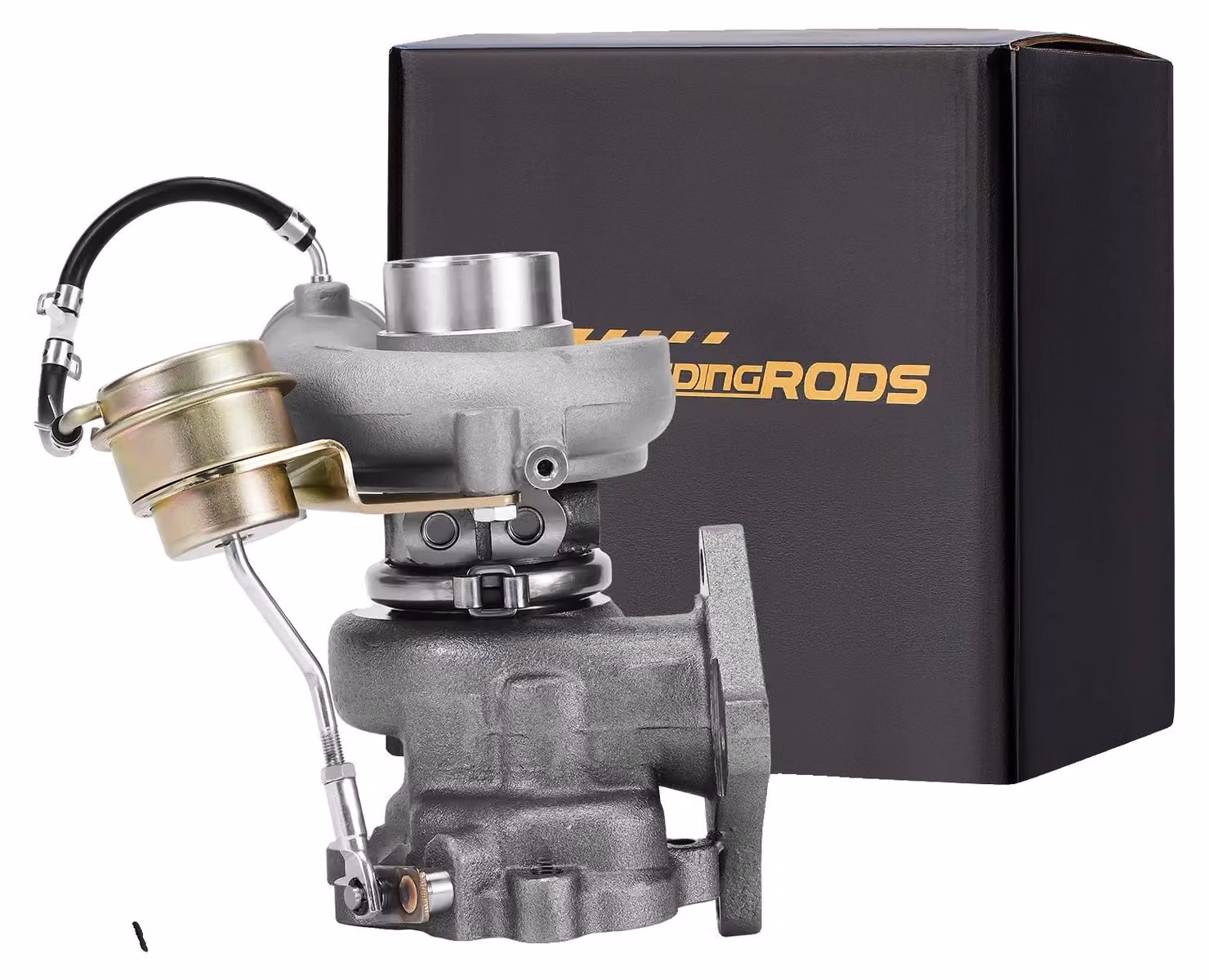 Turbocompressore, cuscinetti a strisciamento, fino a 211 CV, ingresso olio M10*1,25, 26 cm x 20 cm x 23 cm, 6,5 kg