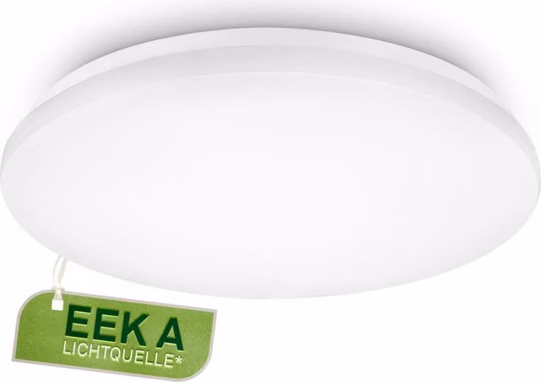 Briloner ELIPSO A Lampada da soffitto a LED, CEE A sorgente luminosa*, luce bianca neutra, Ø37,5 x 6 cm