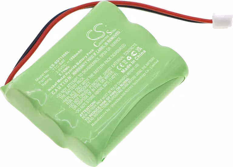 TECHTEK Batteria compatibile con [Shimpo] TTC Testers, TTC Torque Tool Tester, TTC-1-5N sostituisce TTC-BAT
