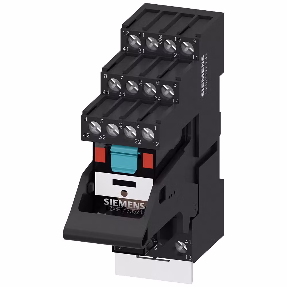 Relè a innesto SIEMENS, 1 pz. Siemens LZS:PT5B5S15