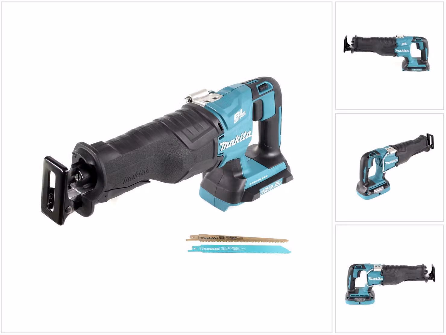 Sega circolare a batteria Makita DJR 360 Z 36V ( 2x18V ) Sega circolare senza spazzole Solo - senza batteria, senza caricabatterie