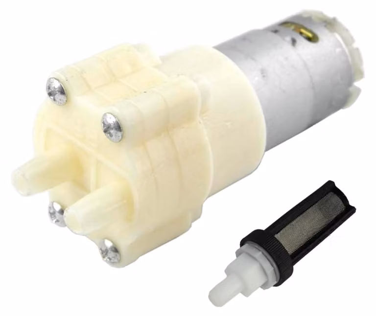 385 Pompe a membrana DC 6V-12V, autoaspiranti e dotate di filtro