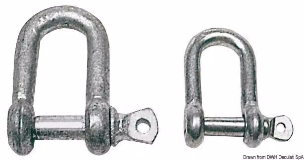 Grillo in acciaio zincato 12 mm, 10 pezzi