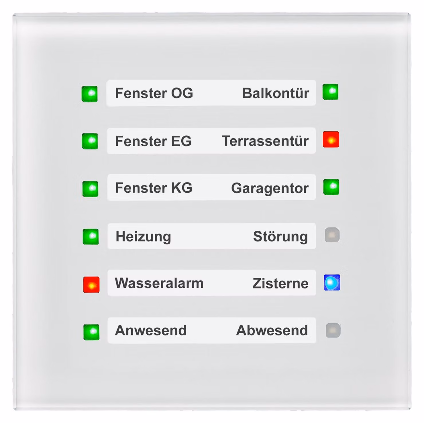 Tecnologie MDT Display LED in vetro SCN-GLED1W.01