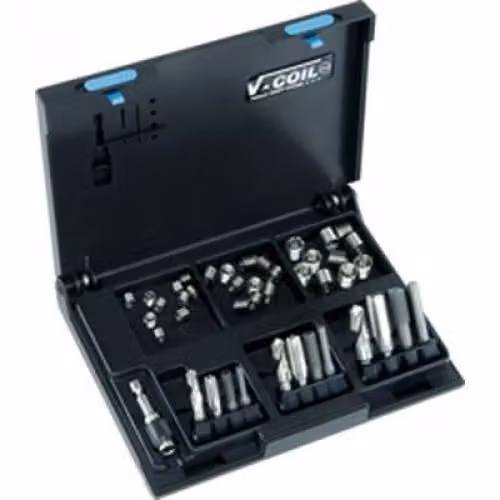 Set per la riparazione della filettatura RAPID M5-M12 V-COIL