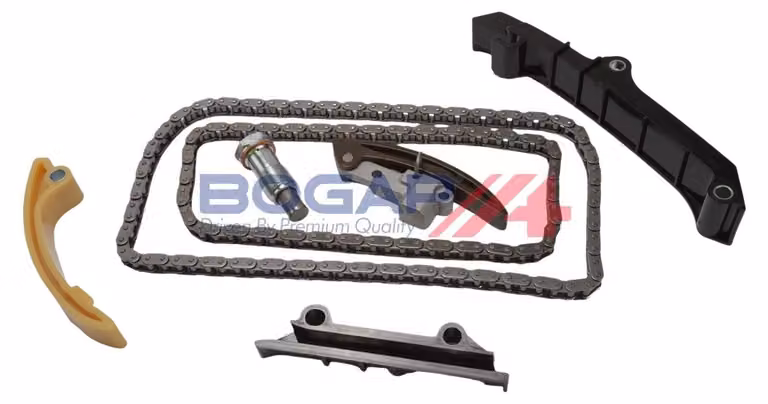 BOGAP A1328249 Kit catena di distribuzione - Catena di distribuzione per VW Golf IV berlina (1J1), Golf V berlina (1K1), Passat Variant (3C5) e Transporter V Bus